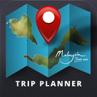 Malaysia Trip Planner Zeichen