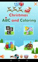Christmas ABC and Coloring poster