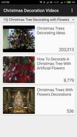 Christmas Xmas Tree Decoration Videos capture d'écran 3