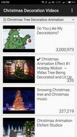 Christmas Xmas Tree Decoration Videos capture d'écran 2