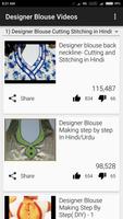 Designer Blouse Cutting Videos-poster