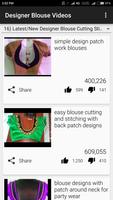 Designer Blouse Cutting Videos capture d'écran 3