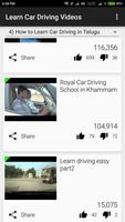 Learn Car Driving Videos Affiche