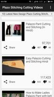 Plazo Stitching Cutting Videos Affiche