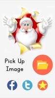 Santa Claus Camera Affiche