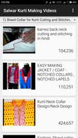 Salwar Kurti Cutting & Stiching Videos screenshot 2