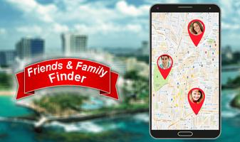 Family and Friend Location Finder-GPS Tracker 360 Affiche