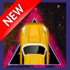 New Neon Drive 80s Style Arcade 2D Free icône