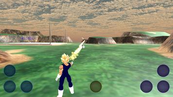 Vegeta the king of battles 3D اسکرین شاٹ 1