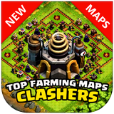 TOP Farming Maps Clash Clans ícone