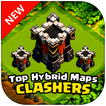 TOP Hybrid Maps Clash Clans
