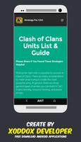 3 Schermata Strategy Guide for Clash Clans