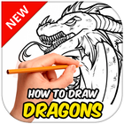 How to Draw Dragons 2017 أيقونة