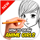 How to Draw Anime Girls أيقونة