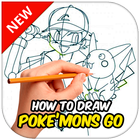 How to Draw Poke GO simgesi