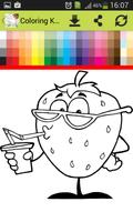 Coloring Kids Funny Affiche