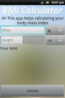 BMI Calculator Plakat