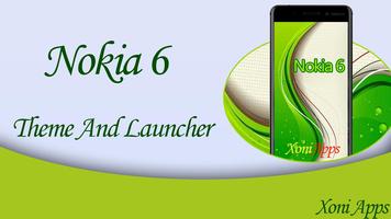 Nokia 6 Theme & Launcher capture d'écran 1
