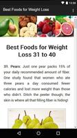 50 Best Foods for Weight Loss capture d'écran 1