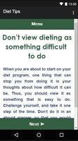 Diet Tips capture d'écran 2