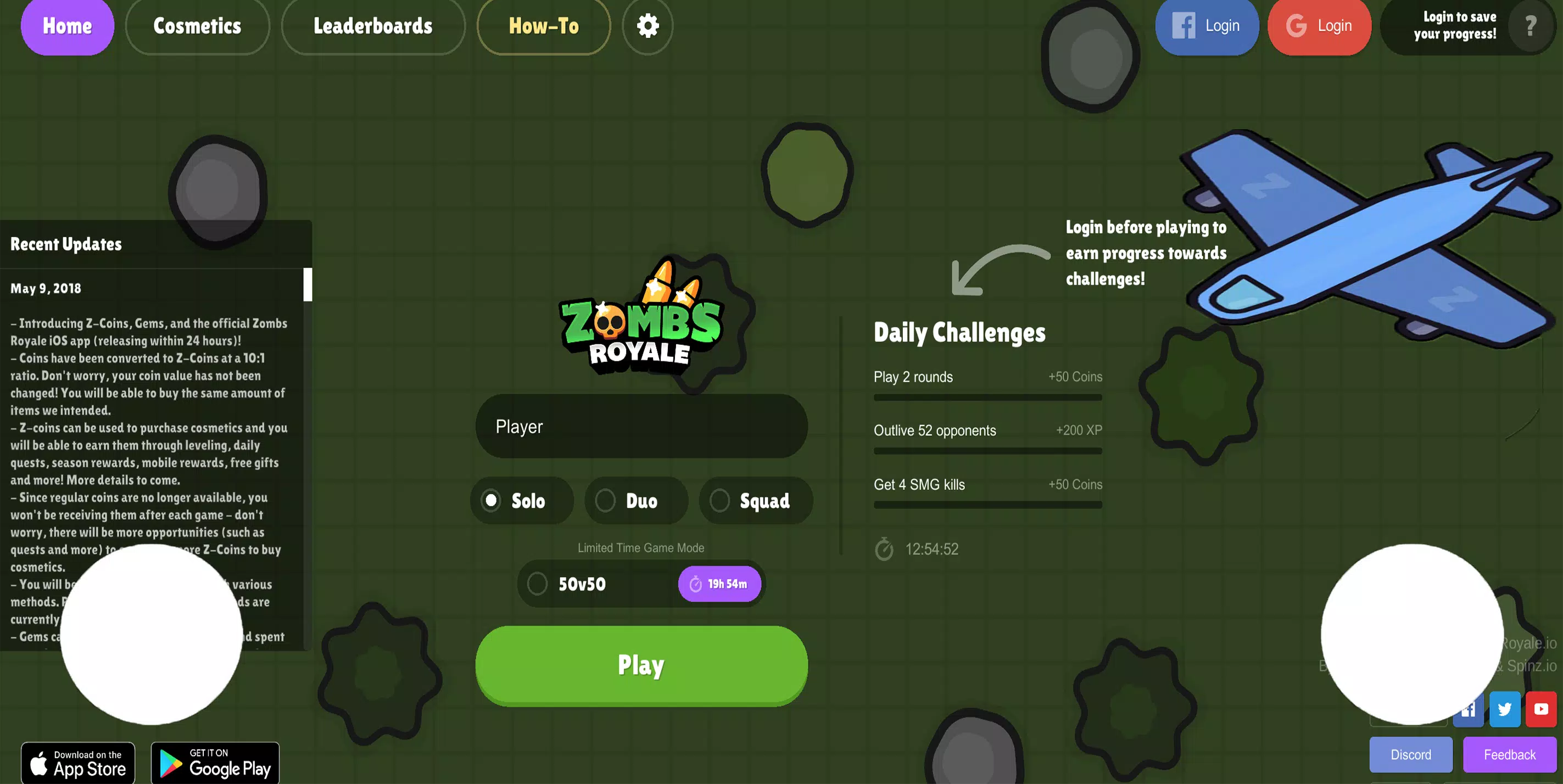 Download do APK de Zombs Royale IO Guide para Android