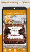 برنامه‌نما Name Photo On Birthday Cake : Write Name on Cake عکس از صفحه