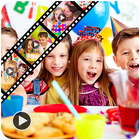 Birthday Video Maker أيقونة