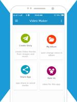 Birthday Video Maker الملصق