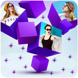 3D Photo Collage Maker آئیکن