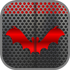 Metal Bat Zip Screen Lock icon