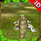 wild alligator attack icon