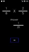 Fraction Multiplication Practi screenshot 1