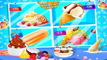 crème glacée Restaurant cuisine capture d'écran 2