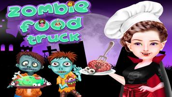zombi aliments un camion Affiche