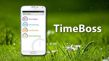 TimeBoss 2 PRO timer stopwatch plakat