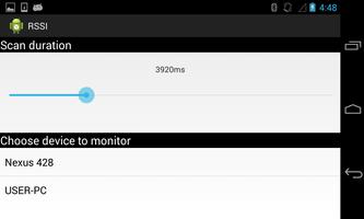Bluetooth RSSI Monitor Affiche