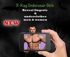 XRay Underwear Girls Simulated Affiche