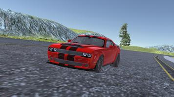 Challenger Hellcat Drift Simulator capture d'écran 1