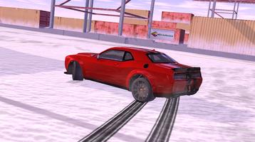 Challenger Hellcat Drift Simulator screenshot 2