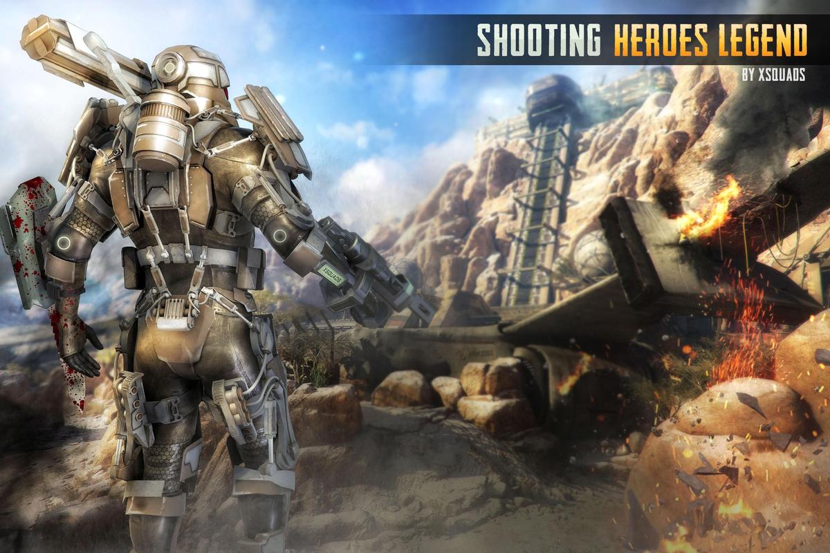 Shooting Heroes Legend: FPS Gun Battleground Games for ...
