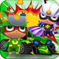 3D Car Tobot Racing: Superman kids