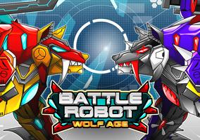 پوستر Battle Robot Wolf Age