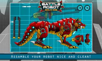Battle Robot Wolf Age تصوير الشاشة 2