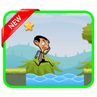 Crazy Mr Bean - run adventure icône