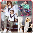 Fashion Mommy and Baby Outfits icône