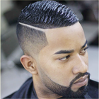 Black Man Hairstyle Zeichen