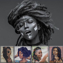 Black Women Dreadlocks Hairstyles APK