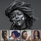Black Women Dreadlocks Hairstyles icône