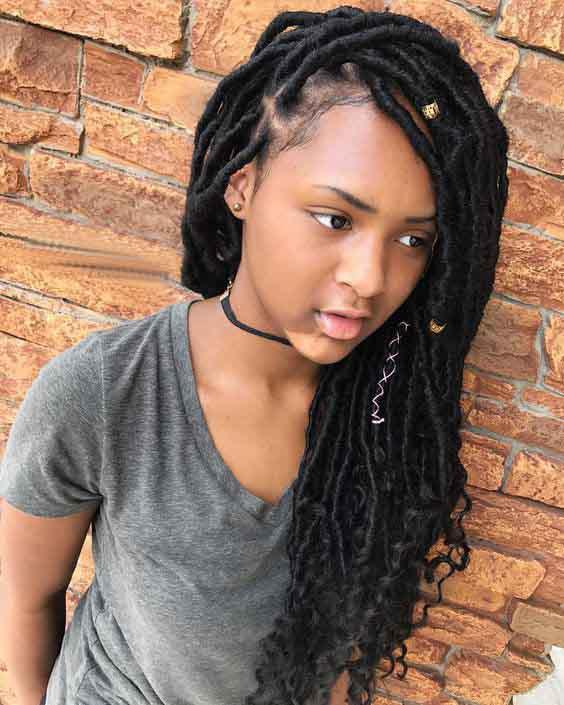 Black Women Dreadlocks Hairstyles Fur Android Apk