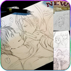 Drawing Anime Couple Ideas ícone